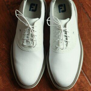 Foot Joy Traditions White Golf shoes
